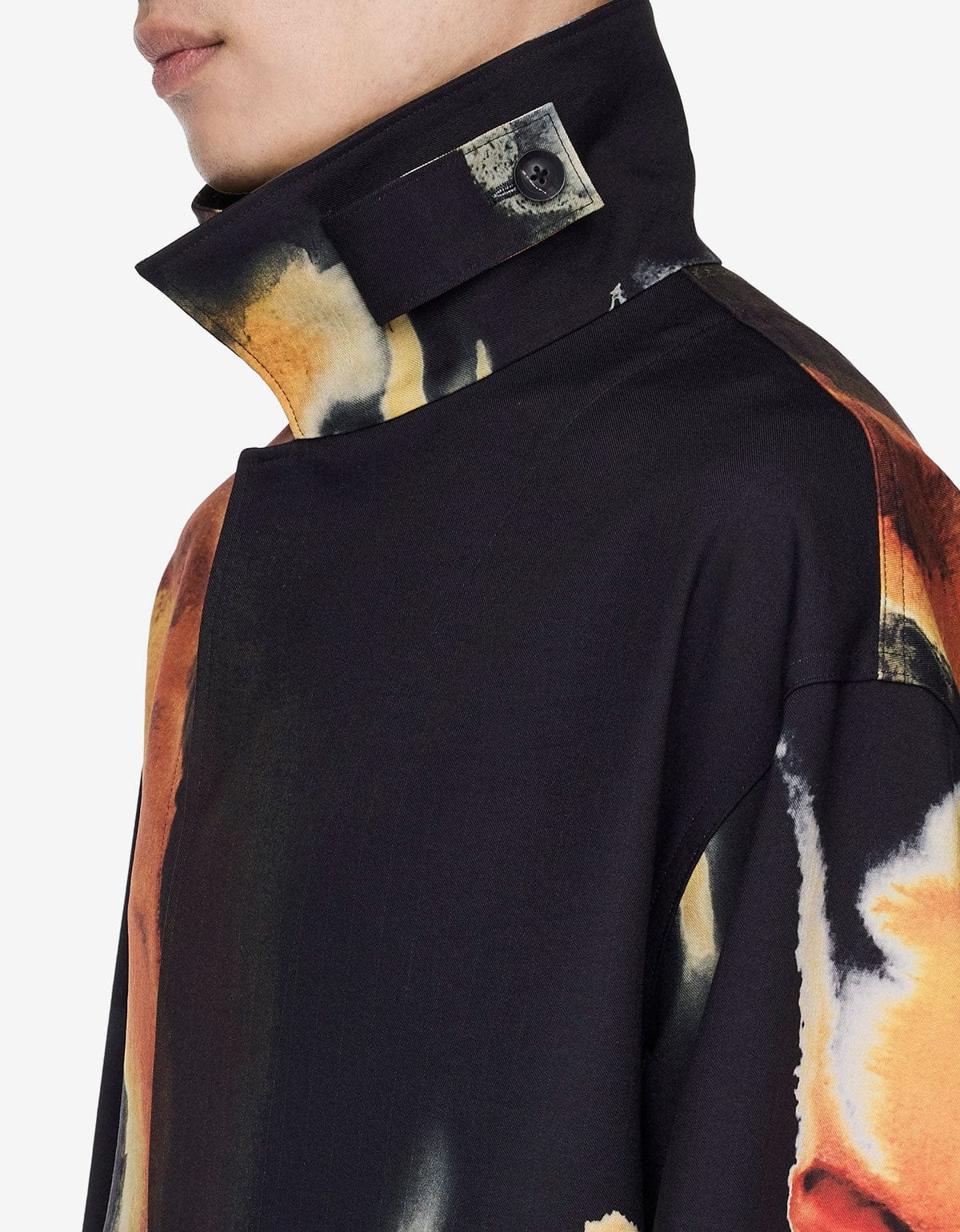 Y-3 Black AOP Sport Uniform Coach Jacket - 4