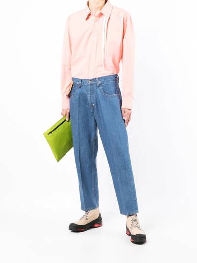 Craig Green logo-patch straight-leg jeans outlook