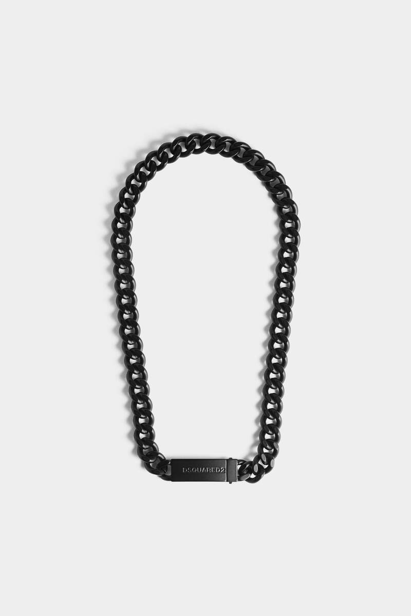 MATTE CHAINED2 NECKLACE - 1
