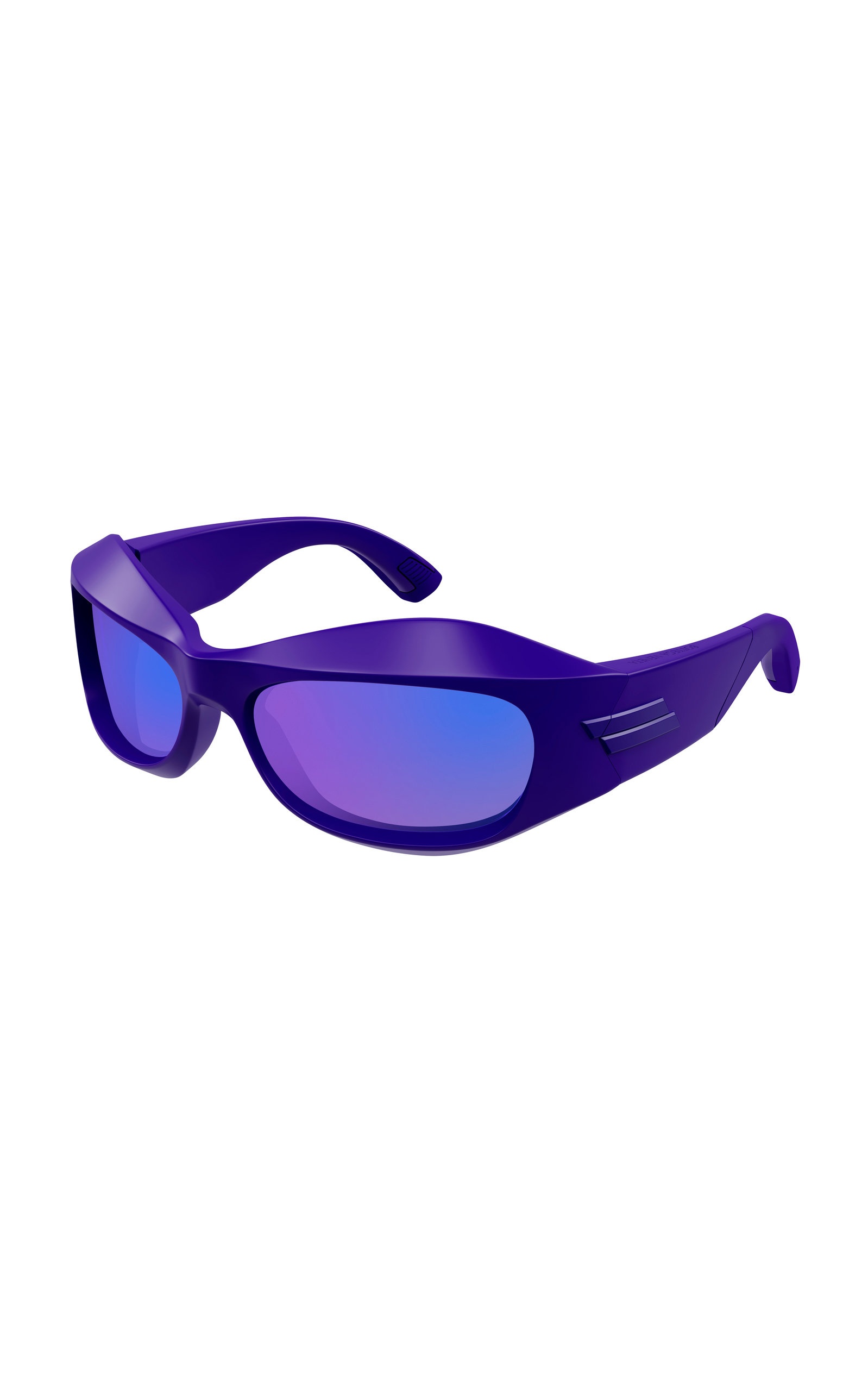 Wrap-Frame Acetate Sunglasses purple - 5
