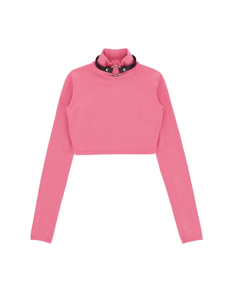 CROPPED KNIT TURTLENECK 1