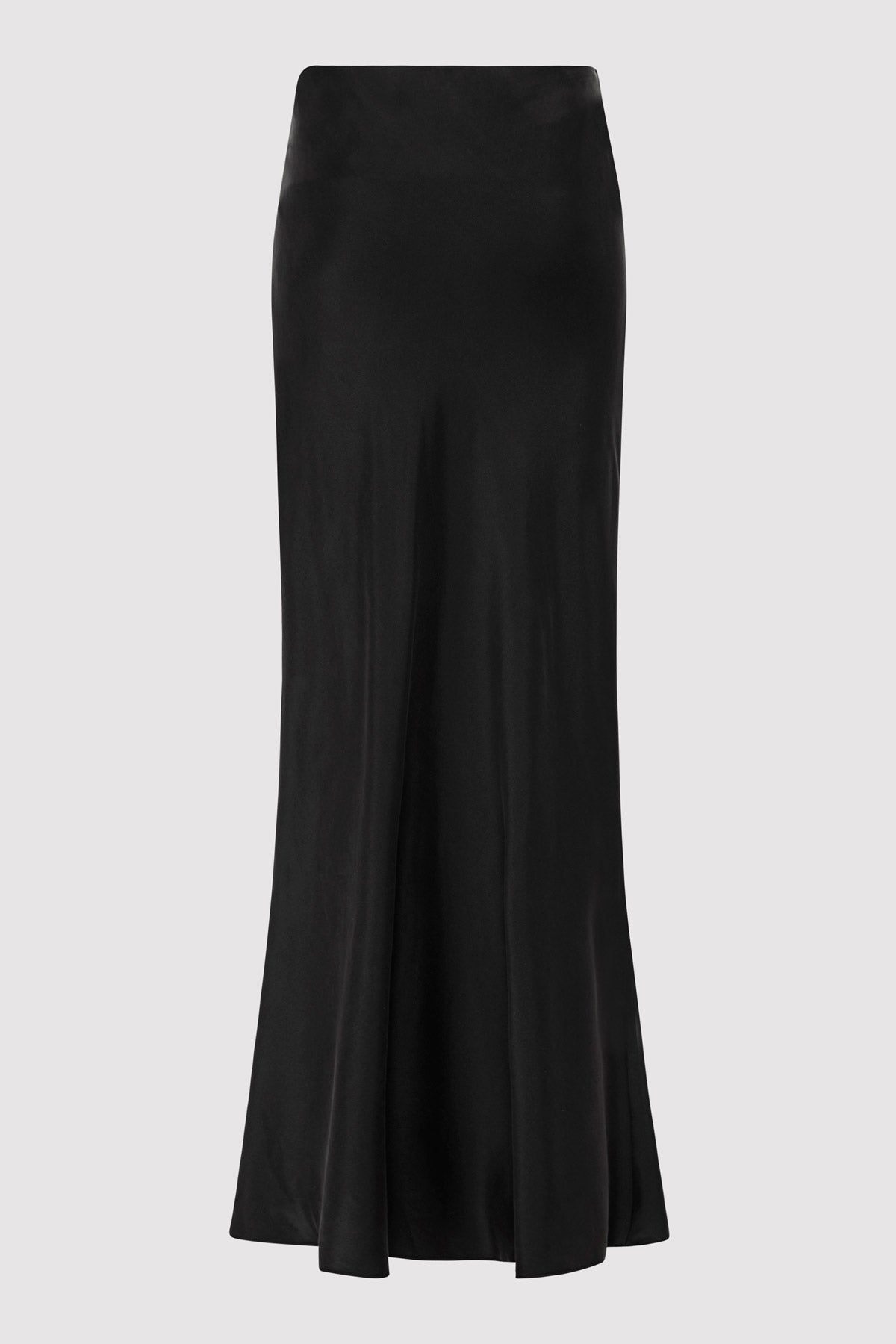 Bias Slip Skirt - Black - 5