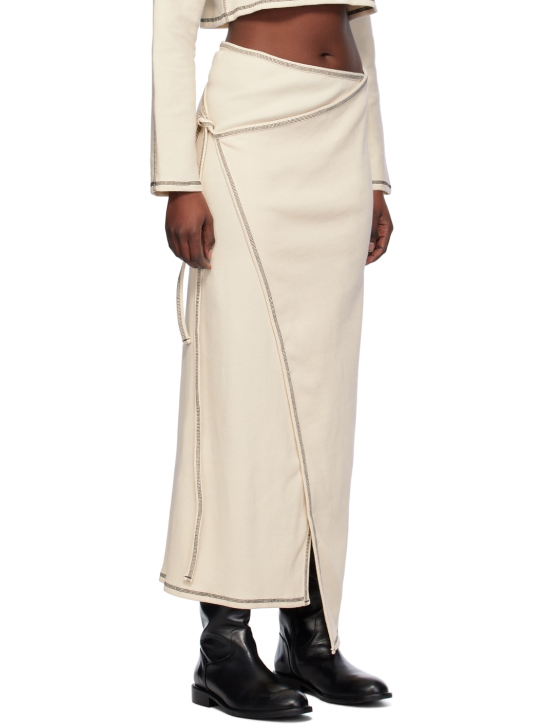 Off-White Garble Skirt - 2