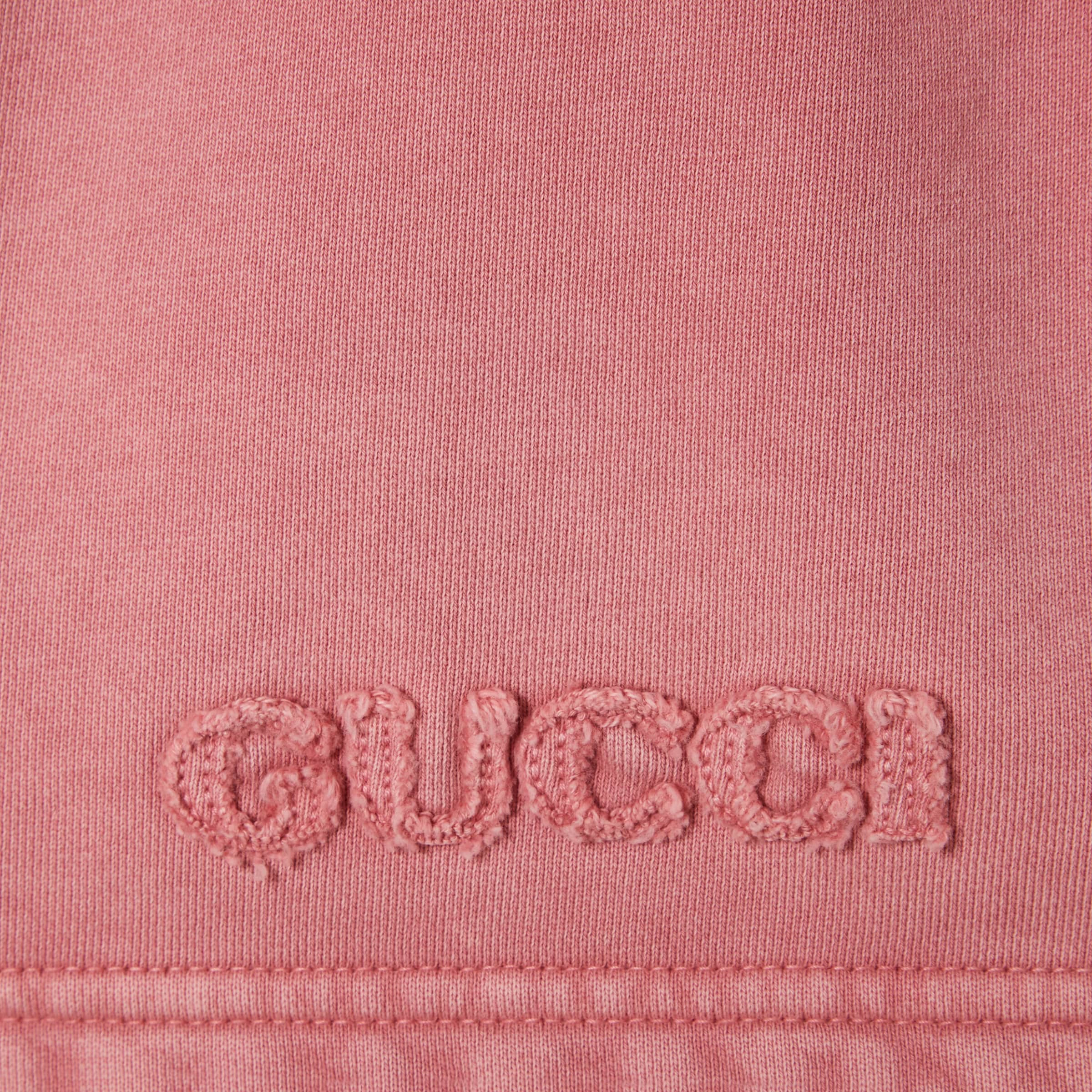 Embroidered cotton jersey shorts - 7