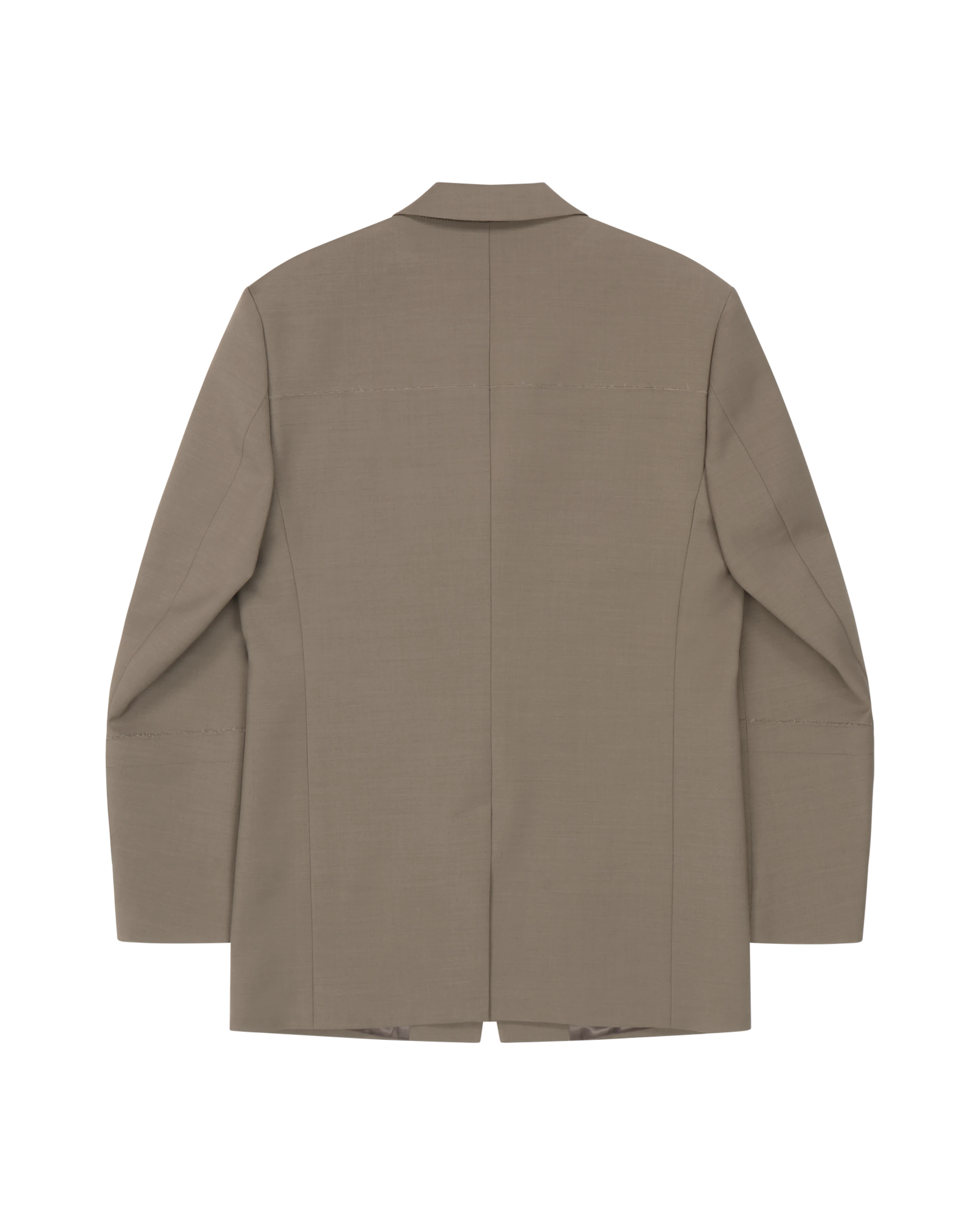 SINGLE BREASTED JACKET CAMEL - 2