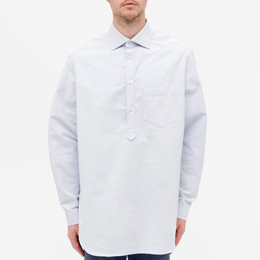 Gucci Logo Popover Oxford Shirt - 4