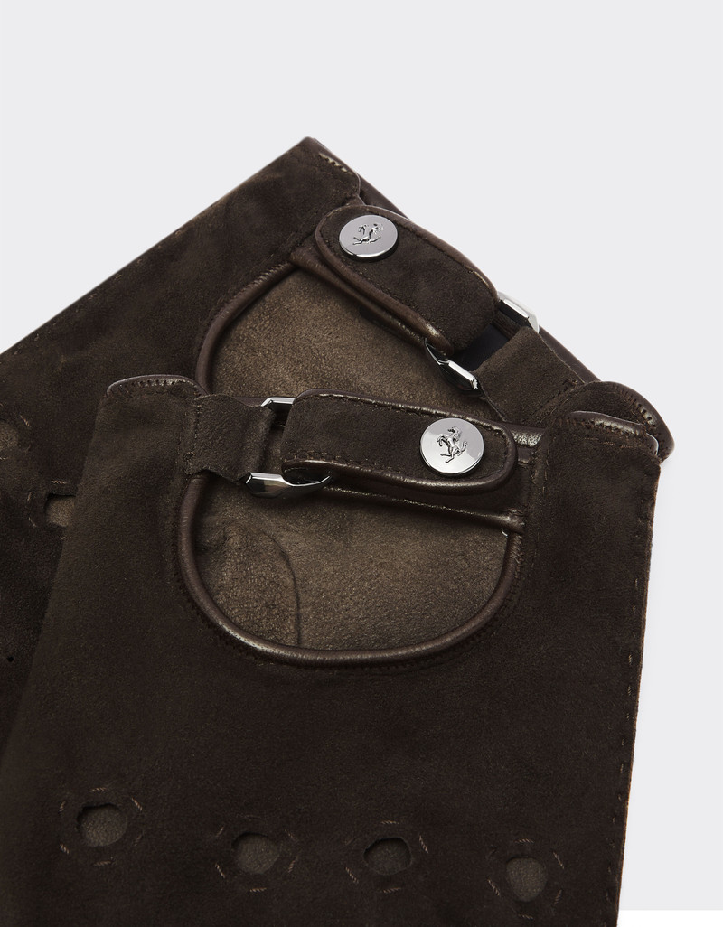 Suede driving gloves 3