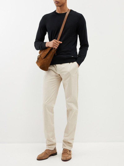 Brioni Crew-neck wool sweater outlook