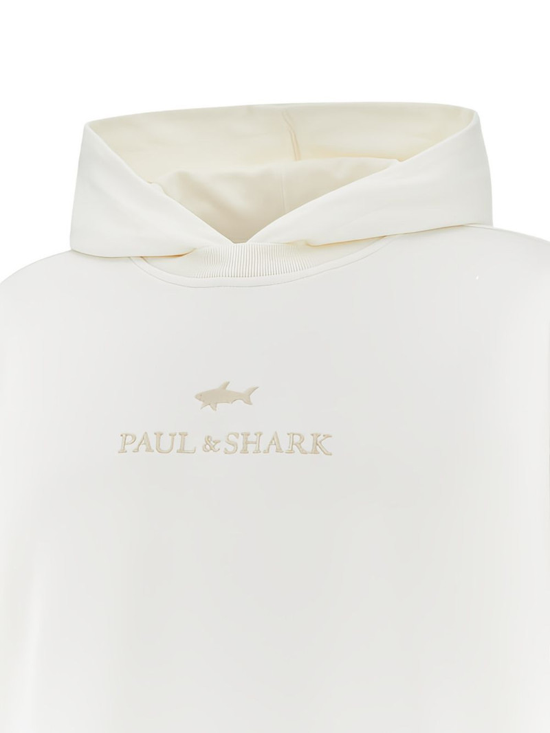 Paul & Shark logo-print hoodie outlook