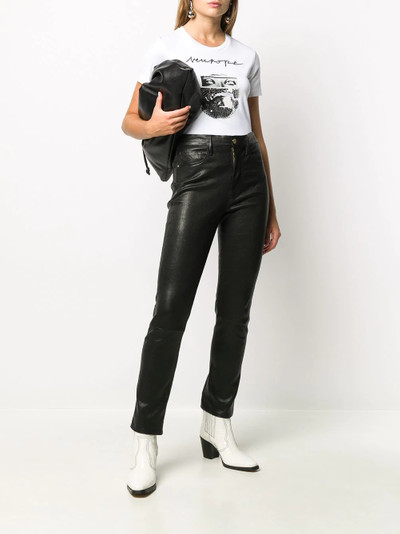 Diesel graphic print embellished T-shirt outlook