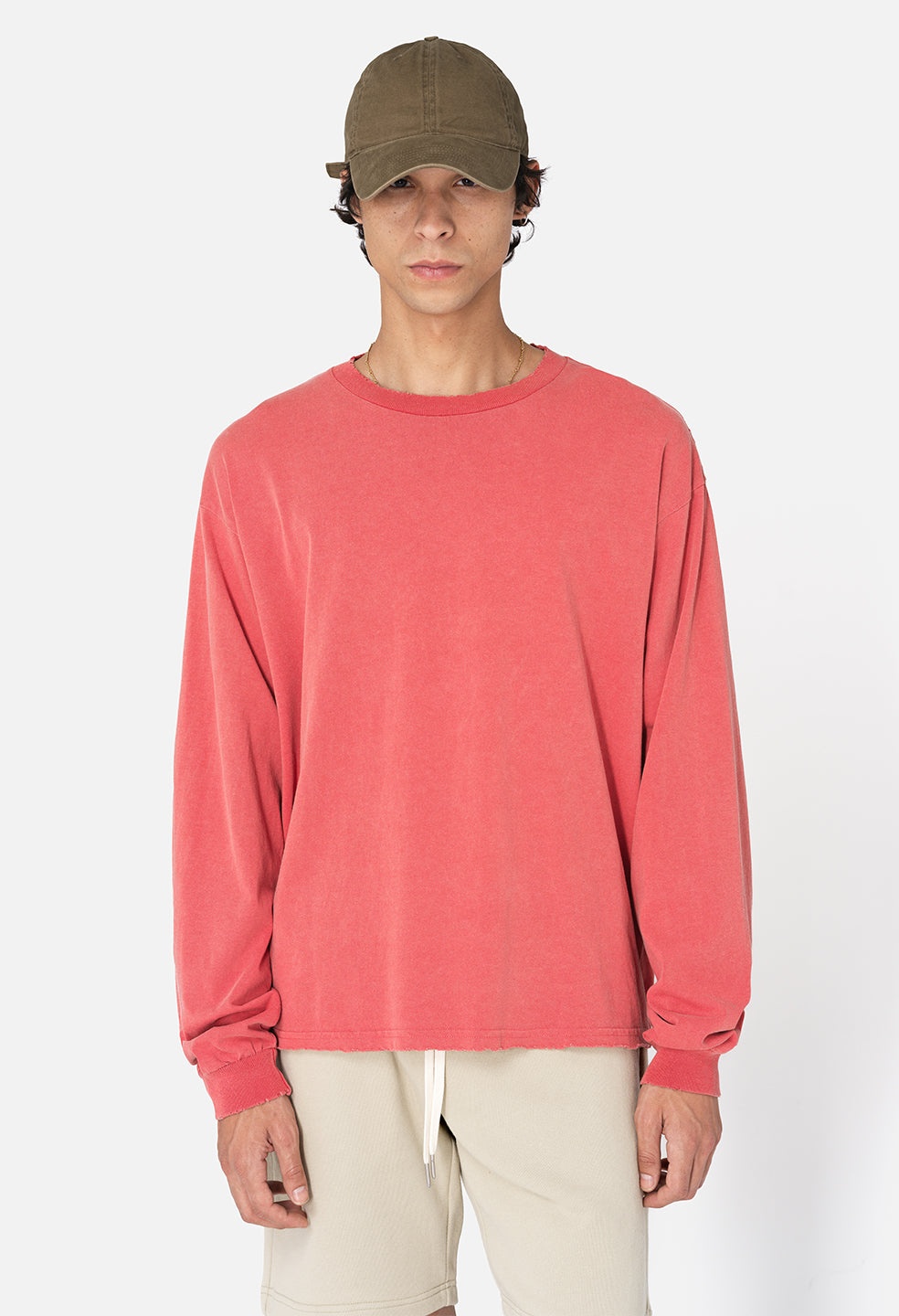 FOLSOM LS CROPPED TEE - 3