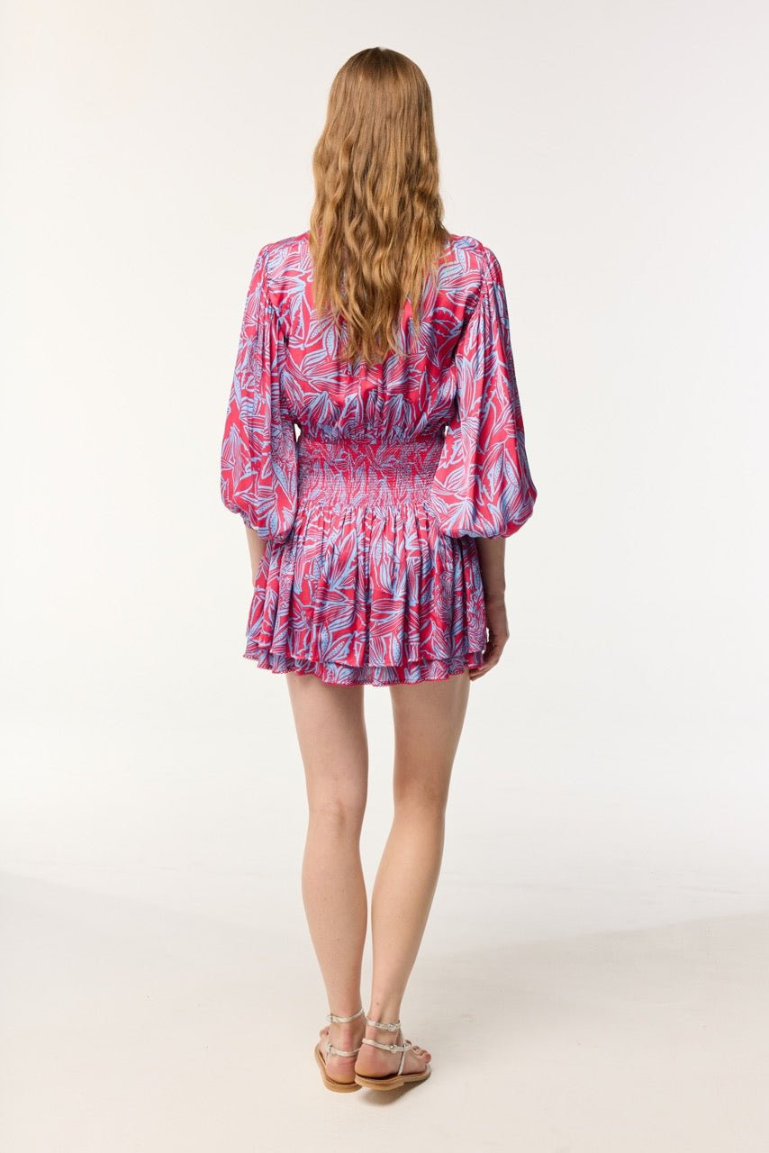 Mini Dress Colleen - Pink Pop Tiger - 3