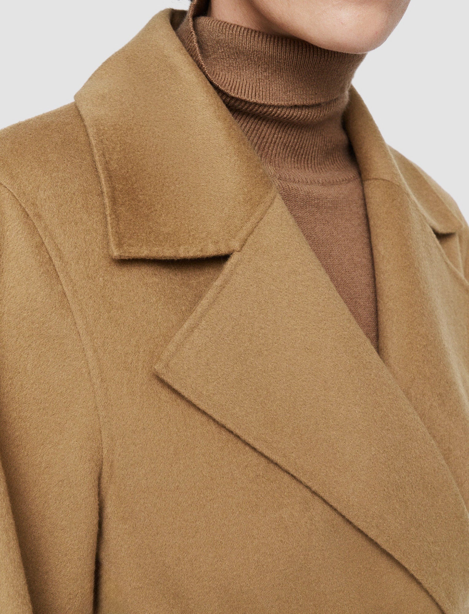 Double Face Cashmere Arline Coat - 4