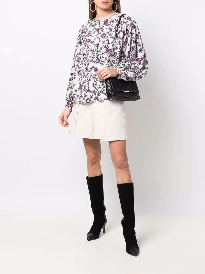 Isabel Marant Brunille floral-print blouse outlook
