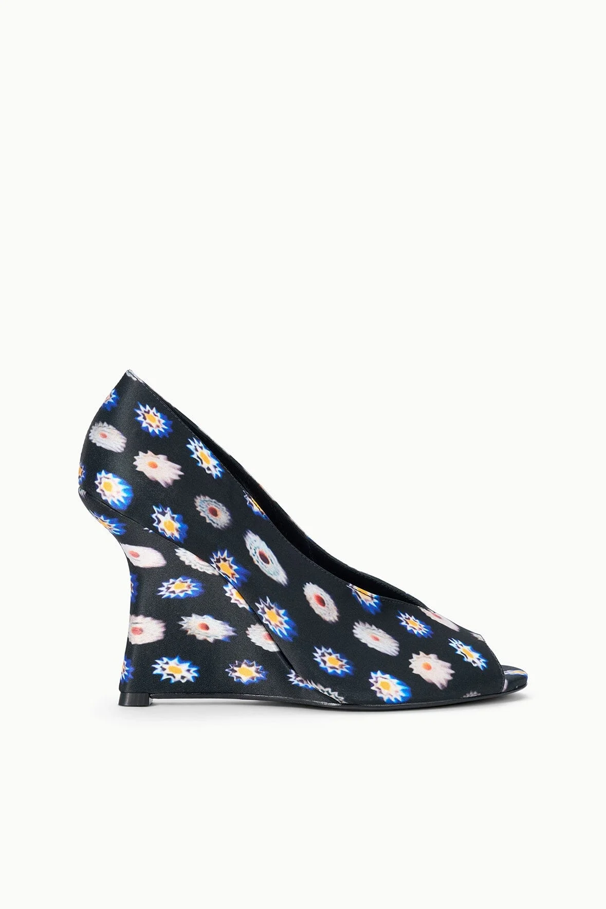 STAUD BRIGITTE PEEP TOE WEDGE GLASSWORK - 1