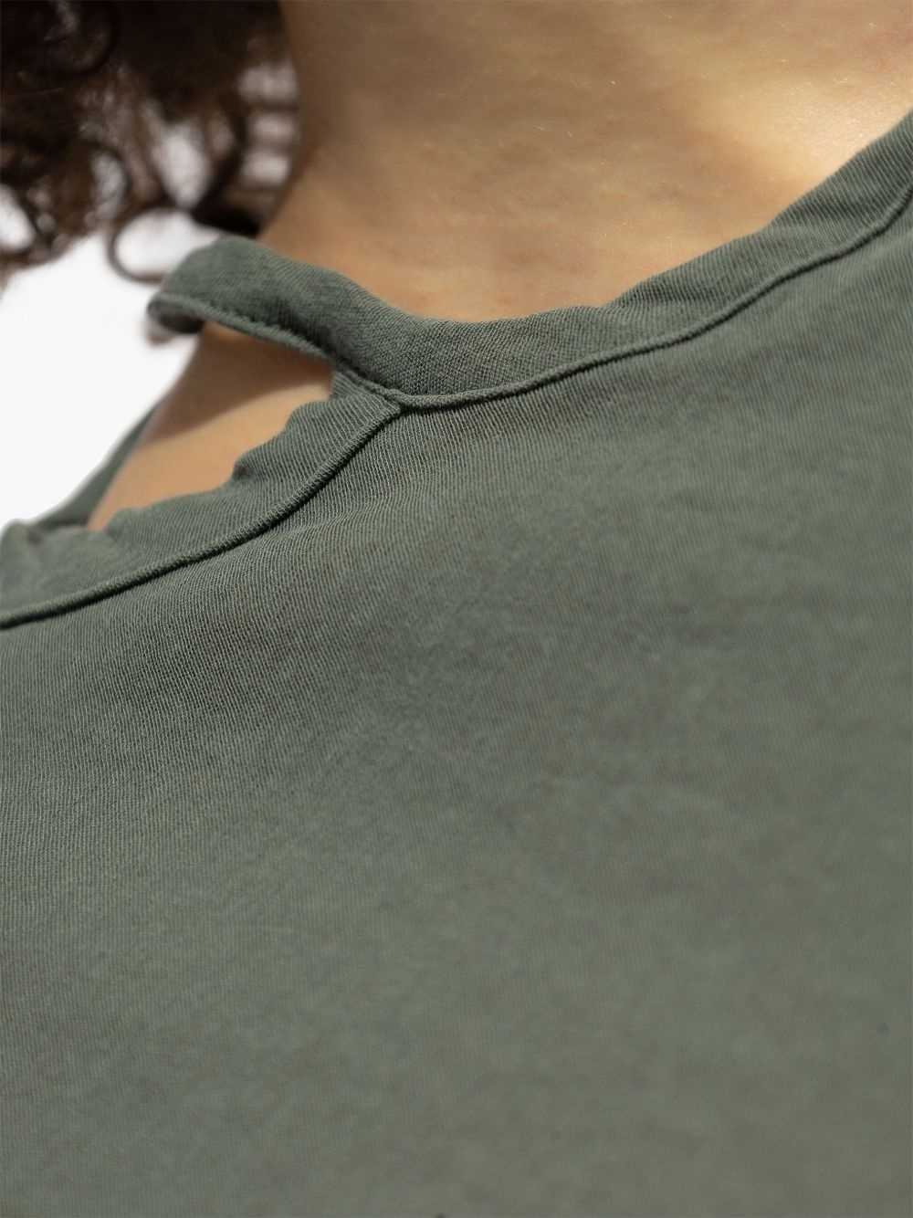 cotton T-shirt - 5