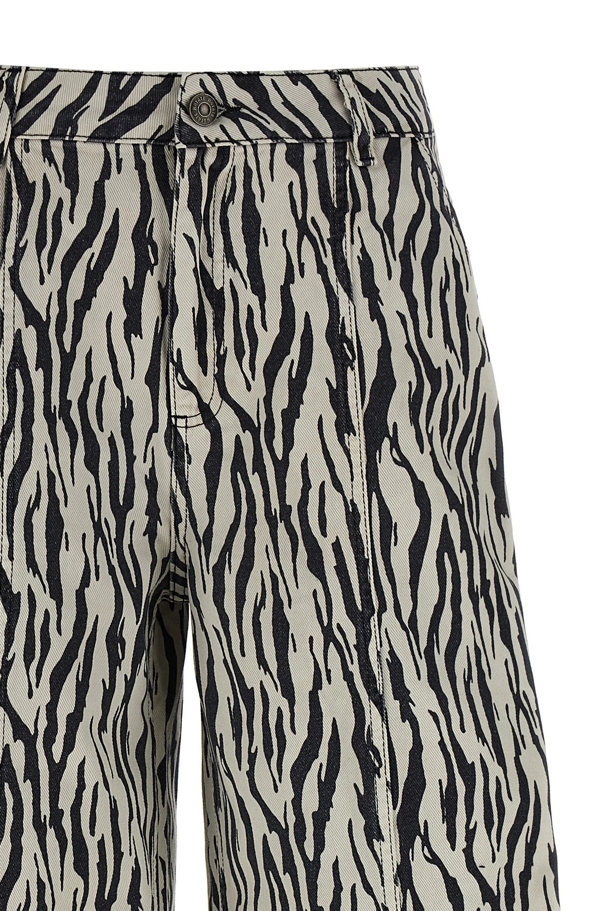 'Printed Twill Cargo' pants - 4
