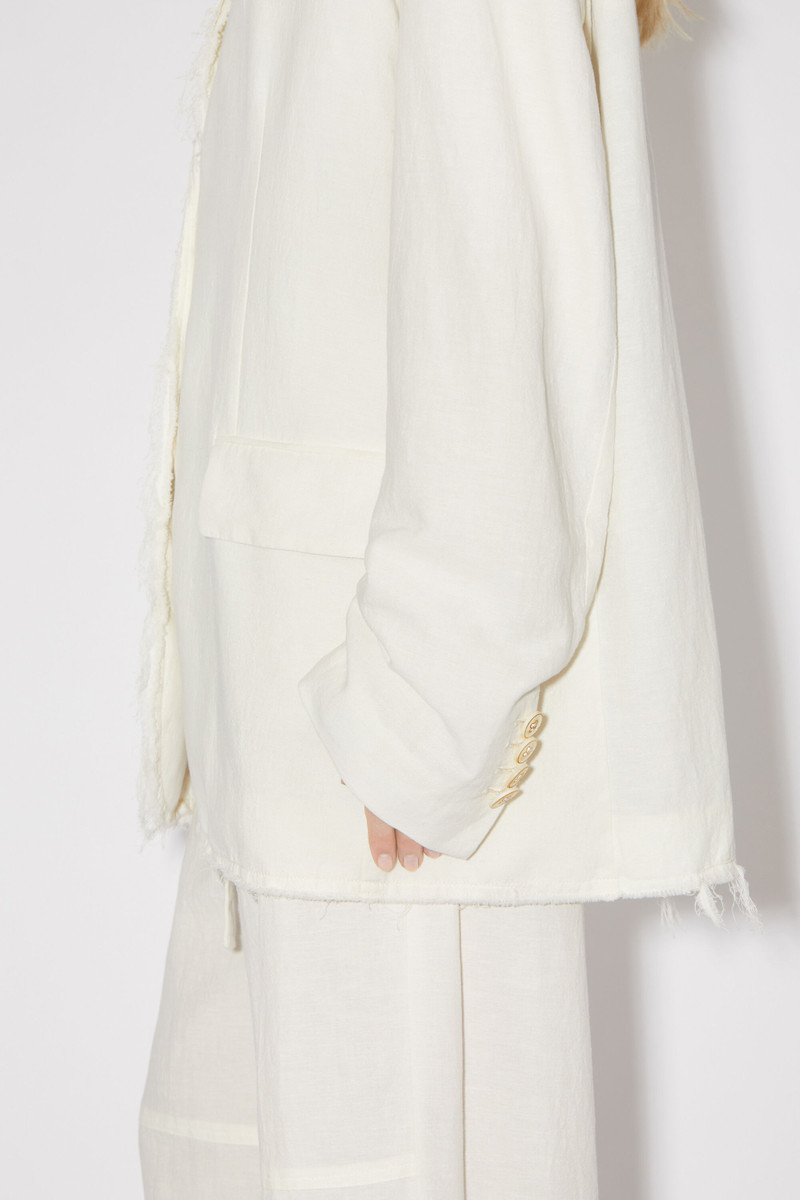Relaxed fit suit jacket - Warm white 5