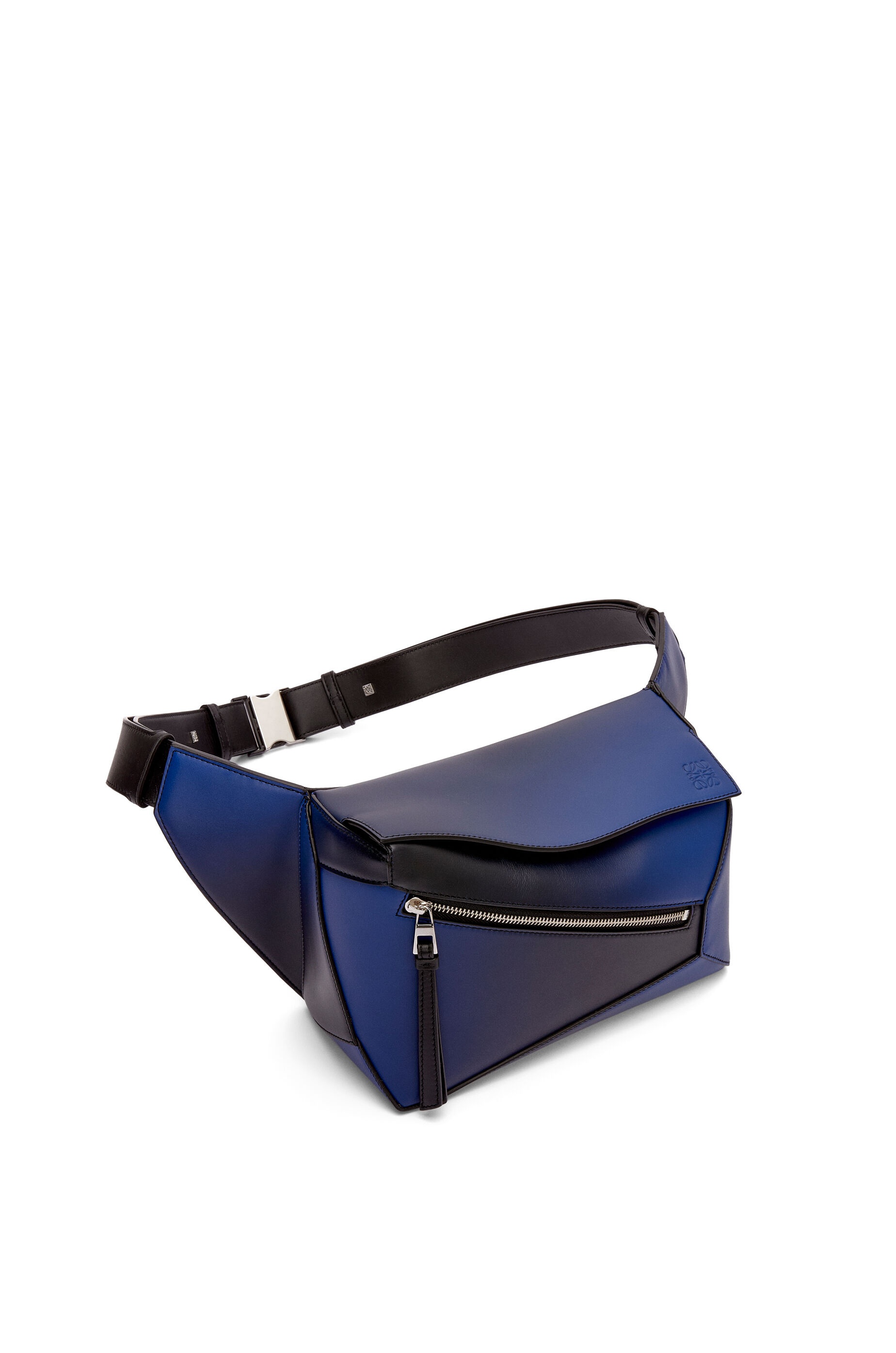 Small Puzzle bumbag in silk calfskin - 3