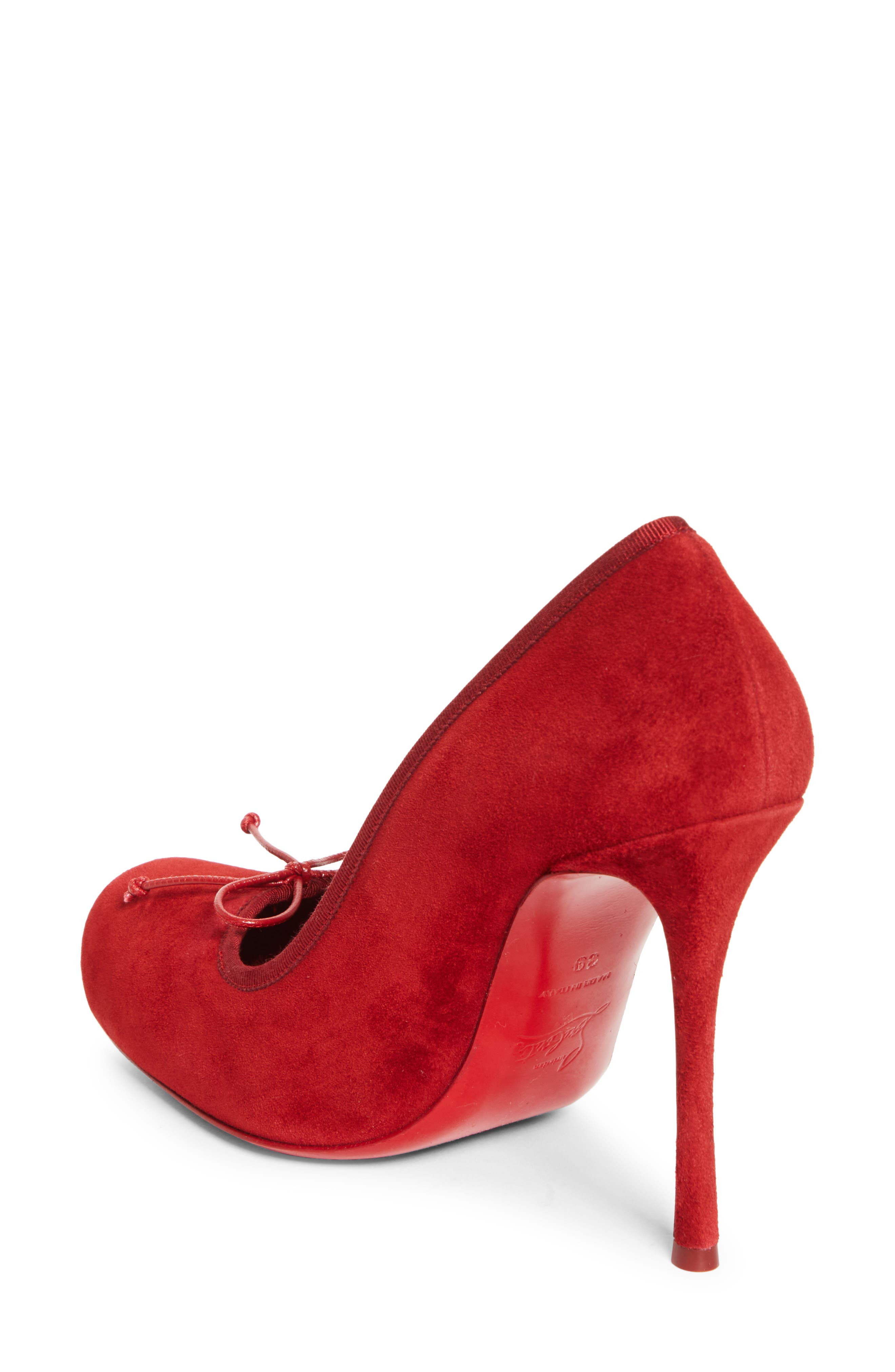 Christian Louboutin Cassia Square Toe Pump in Loubi at Nordstrom - 2