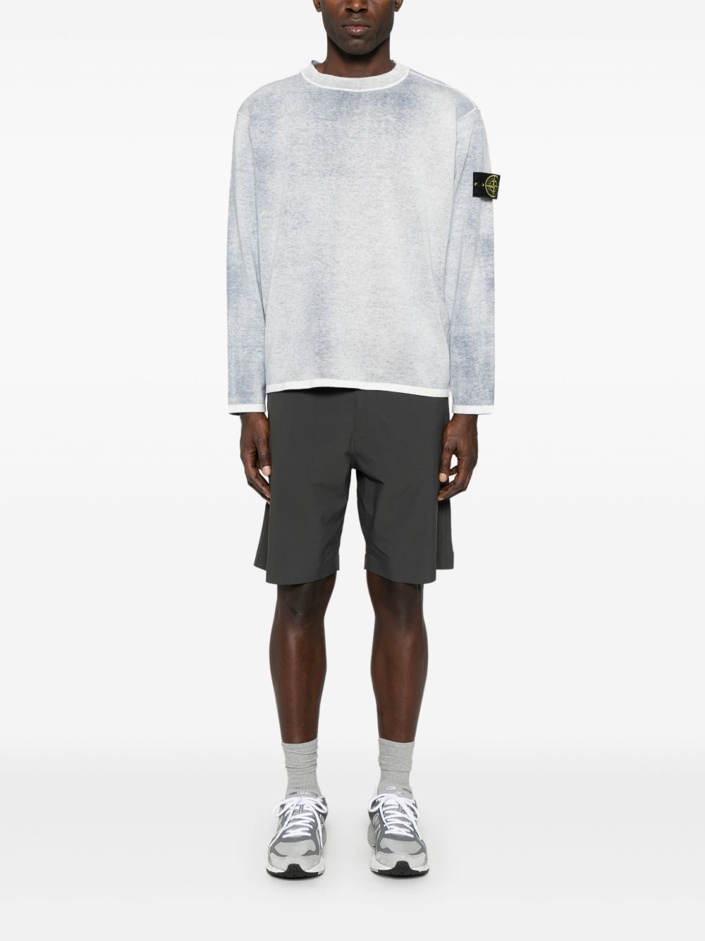 mélange-effect sweater - 2