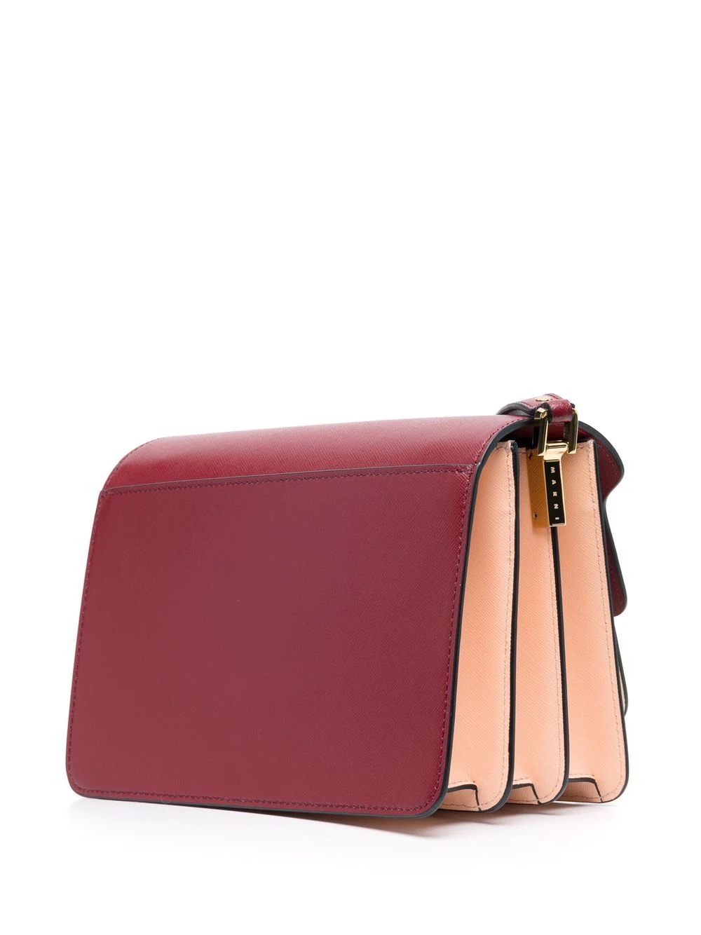 Trunk colour-block crossbody bag - 4