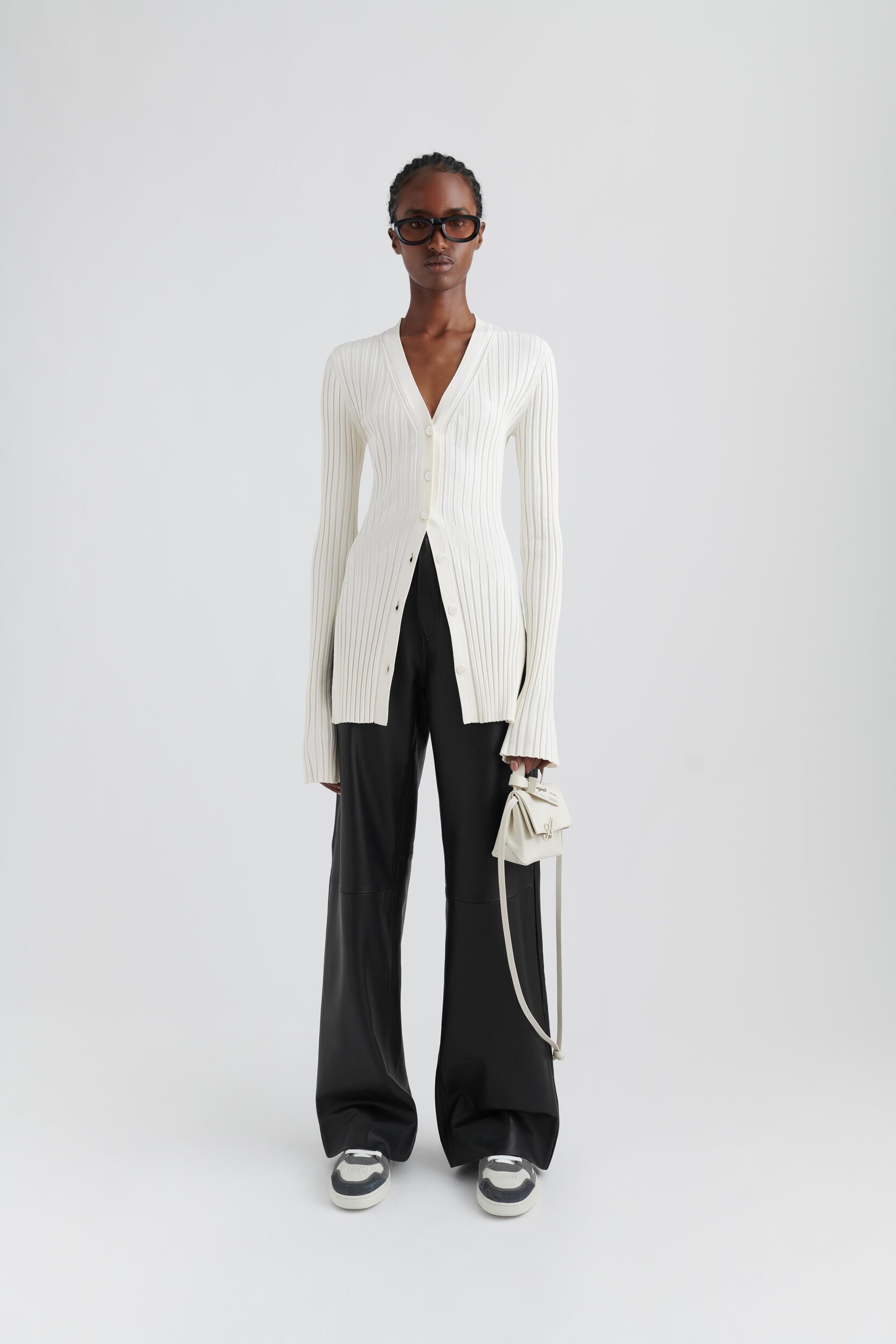 Rae Rib Knit Cardigan - 4