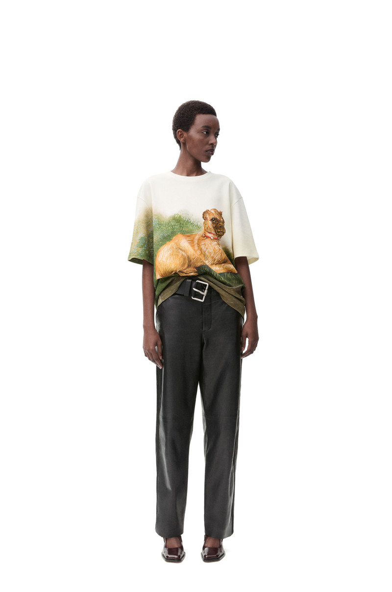 Loewe Trousers 에 nappa lambskin outlook