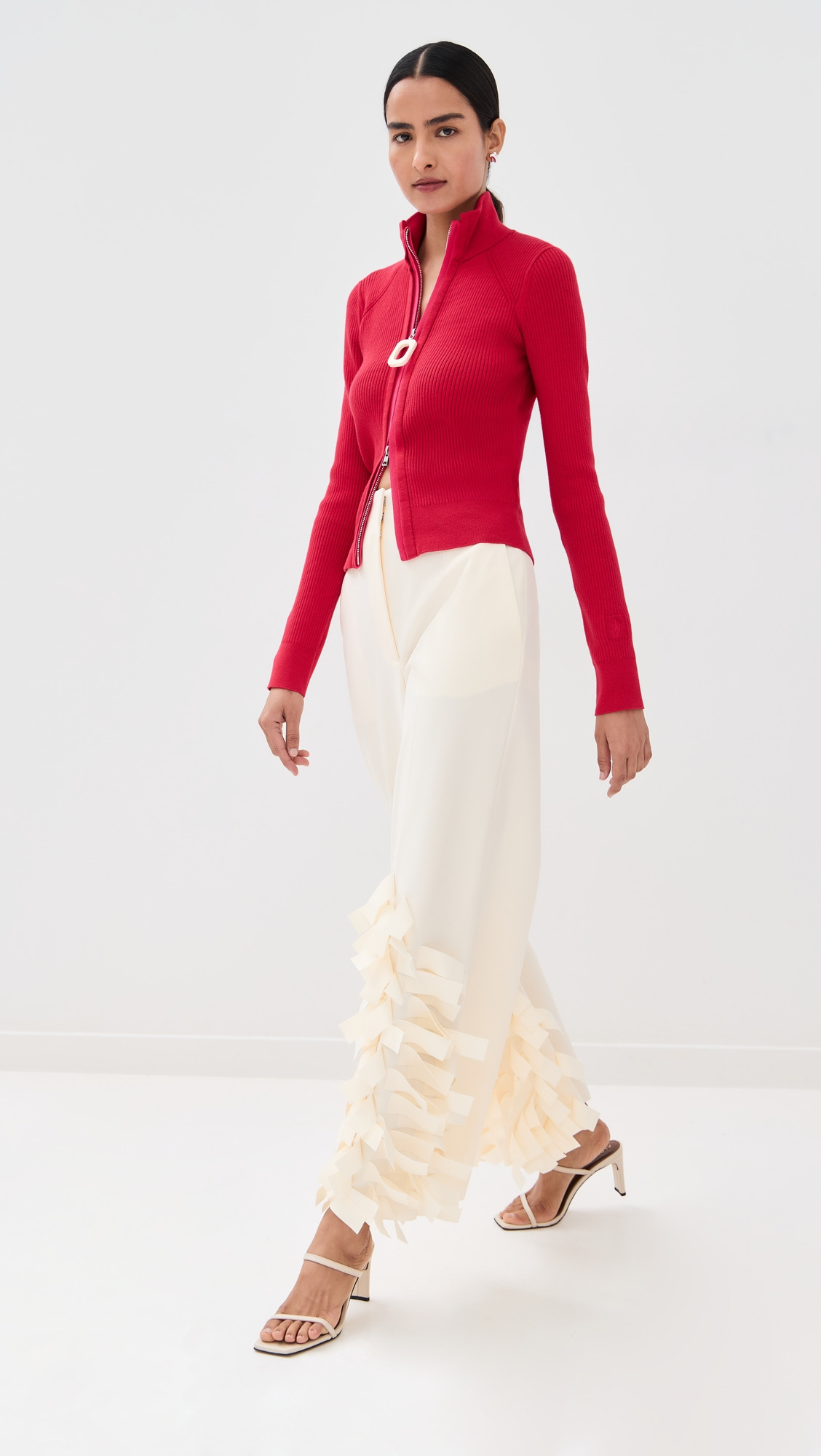 Rectangle Fringe Culottes - 5