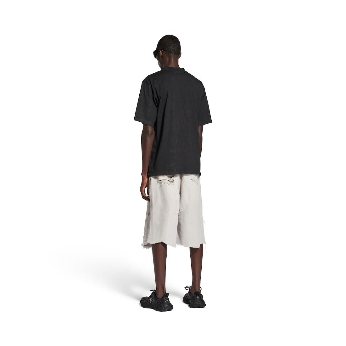 City Of Angels T-shirt Medium Fit in Black Faded - 3