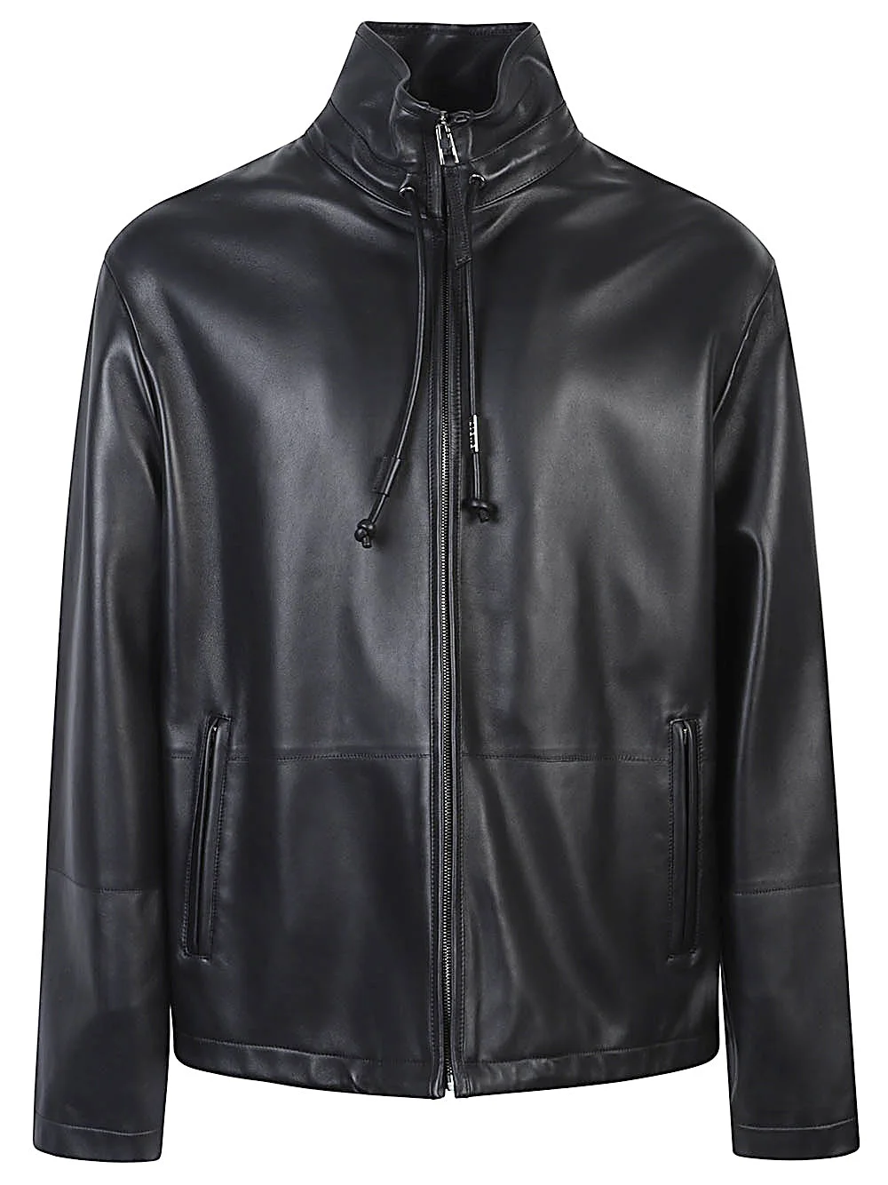Loewe Men Leather Zipped Jacket - 1