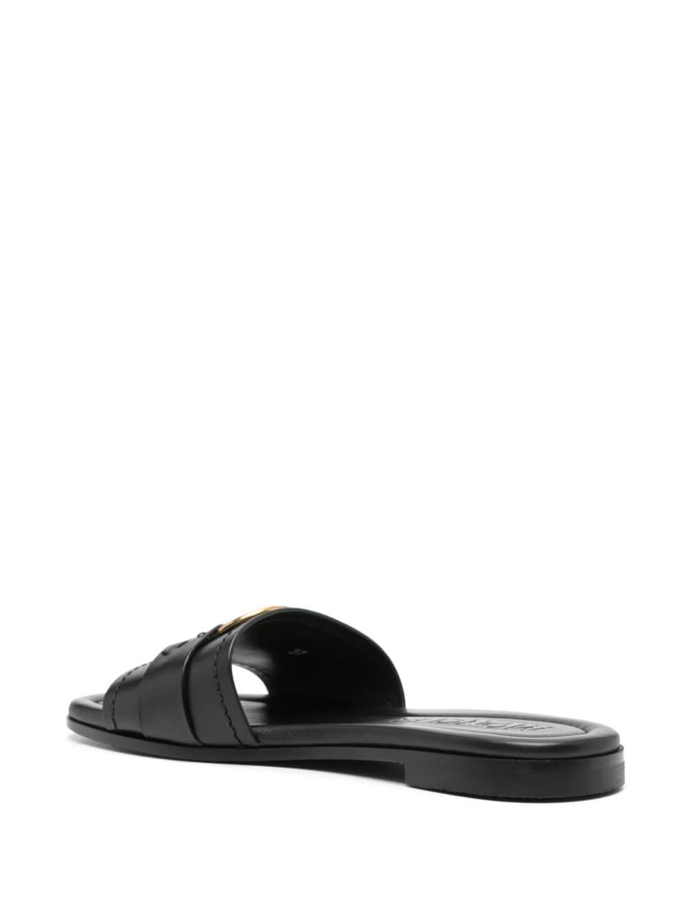 Bell leather slides - 3