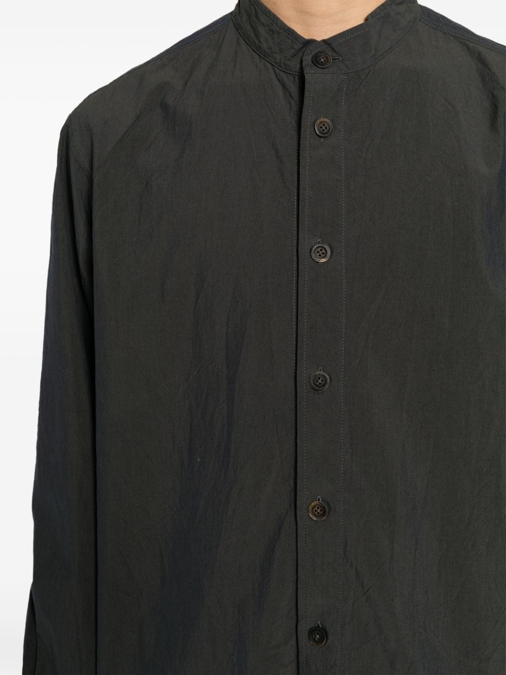 long-sleeve cotton shirt - 5