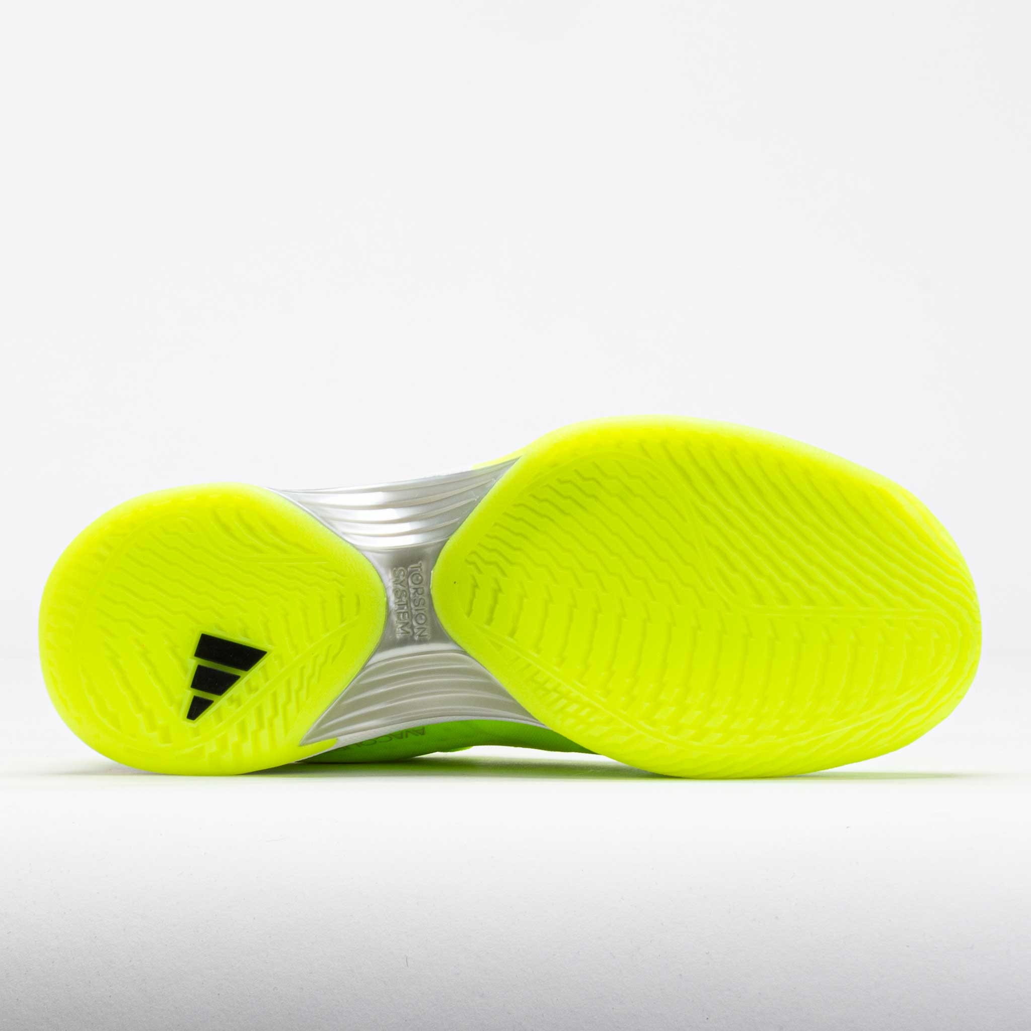 adidas AvaCourt 2 Women's Lucid Lemon/Zero Metallic/White - 4