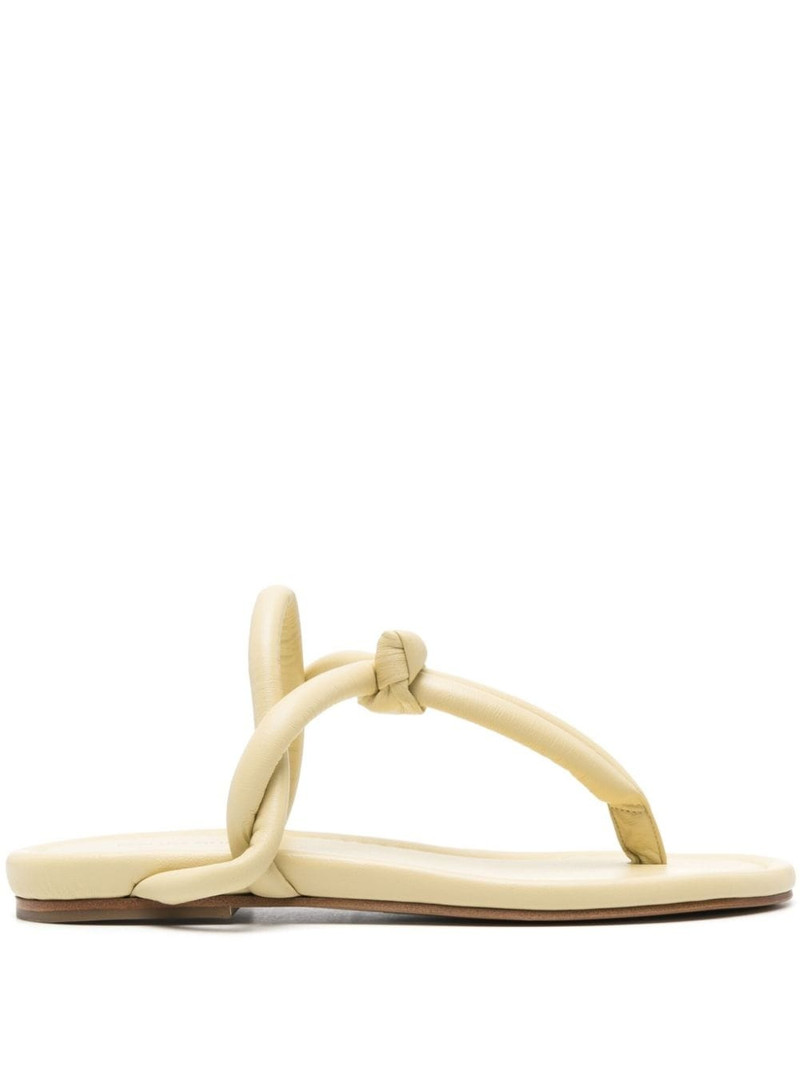padded thong-strap sandals 1