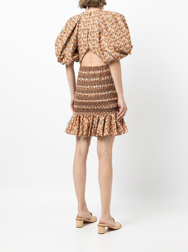 Brooks graphic-print dress 4