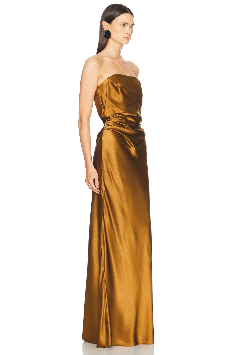 Strapless Arm Drape Gown - 2