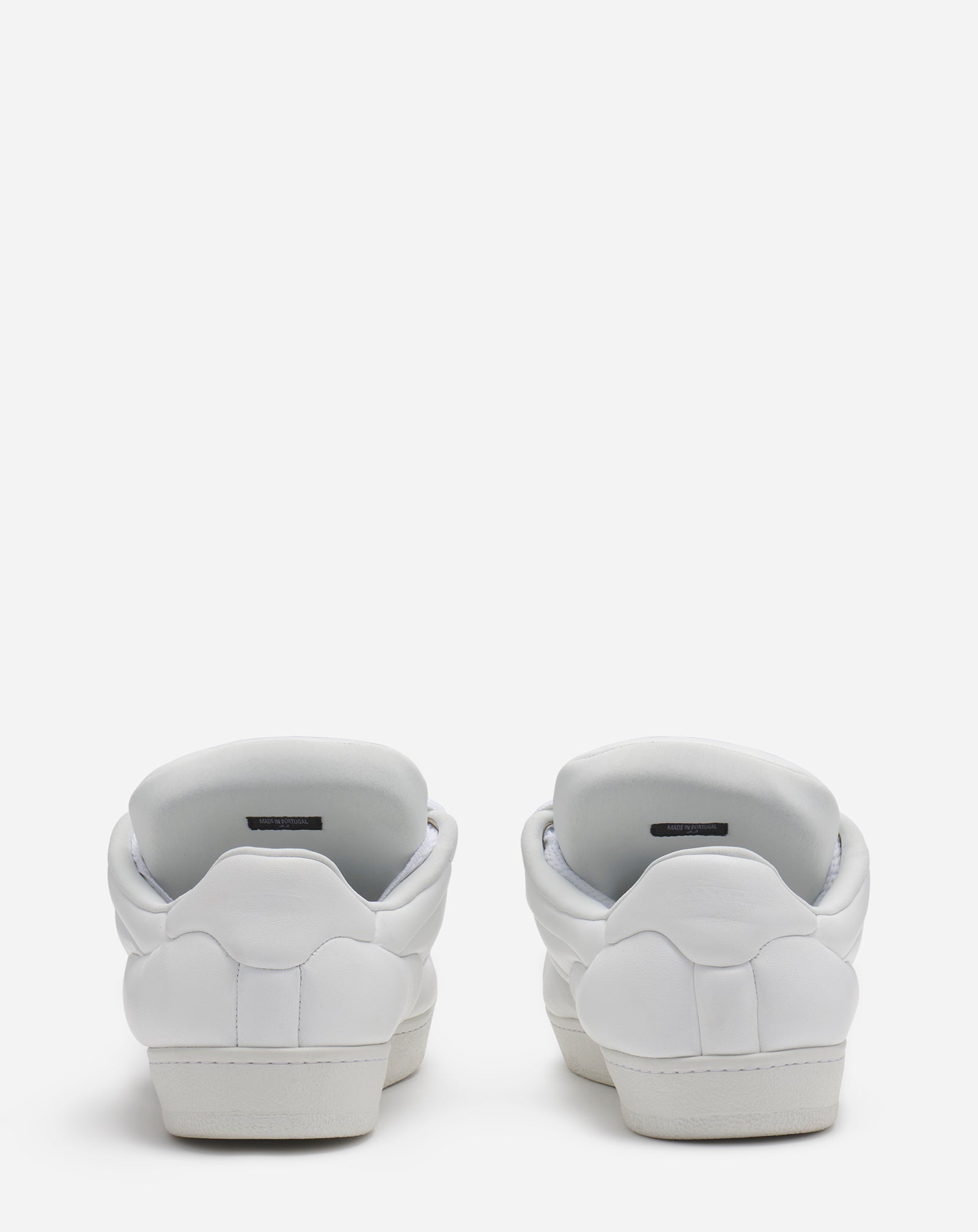 LEATHER CURB XL SNEAKERS - 4