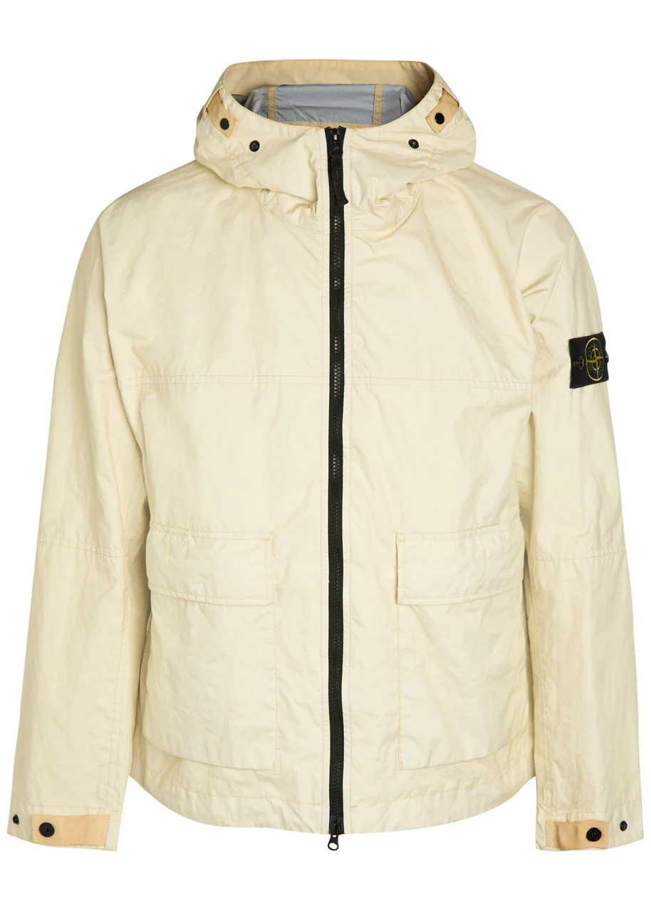 Stone Island Membrana Hooded Shell Jacket - 1