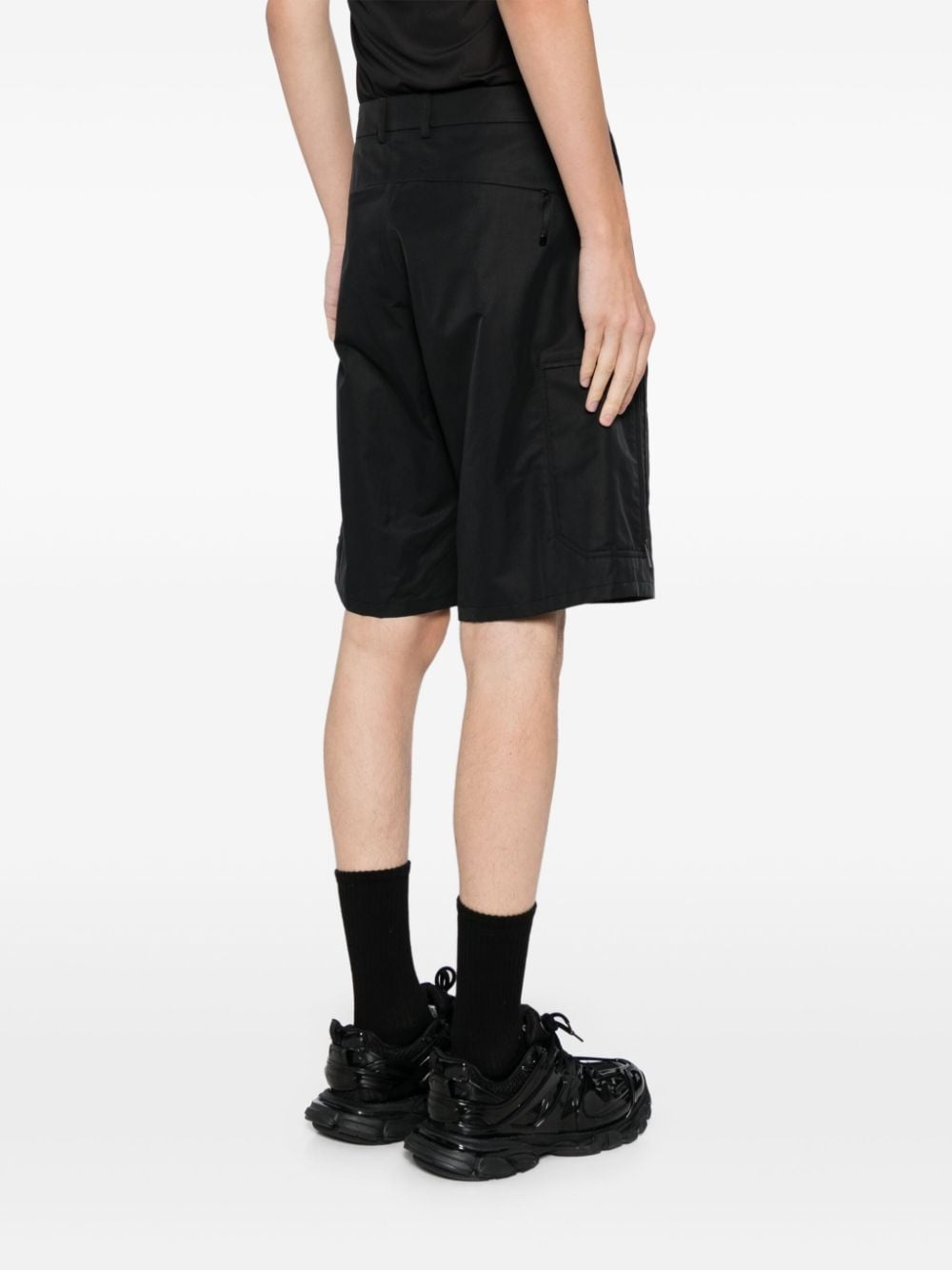 zip-fastening pocket bermuda shorts - 4