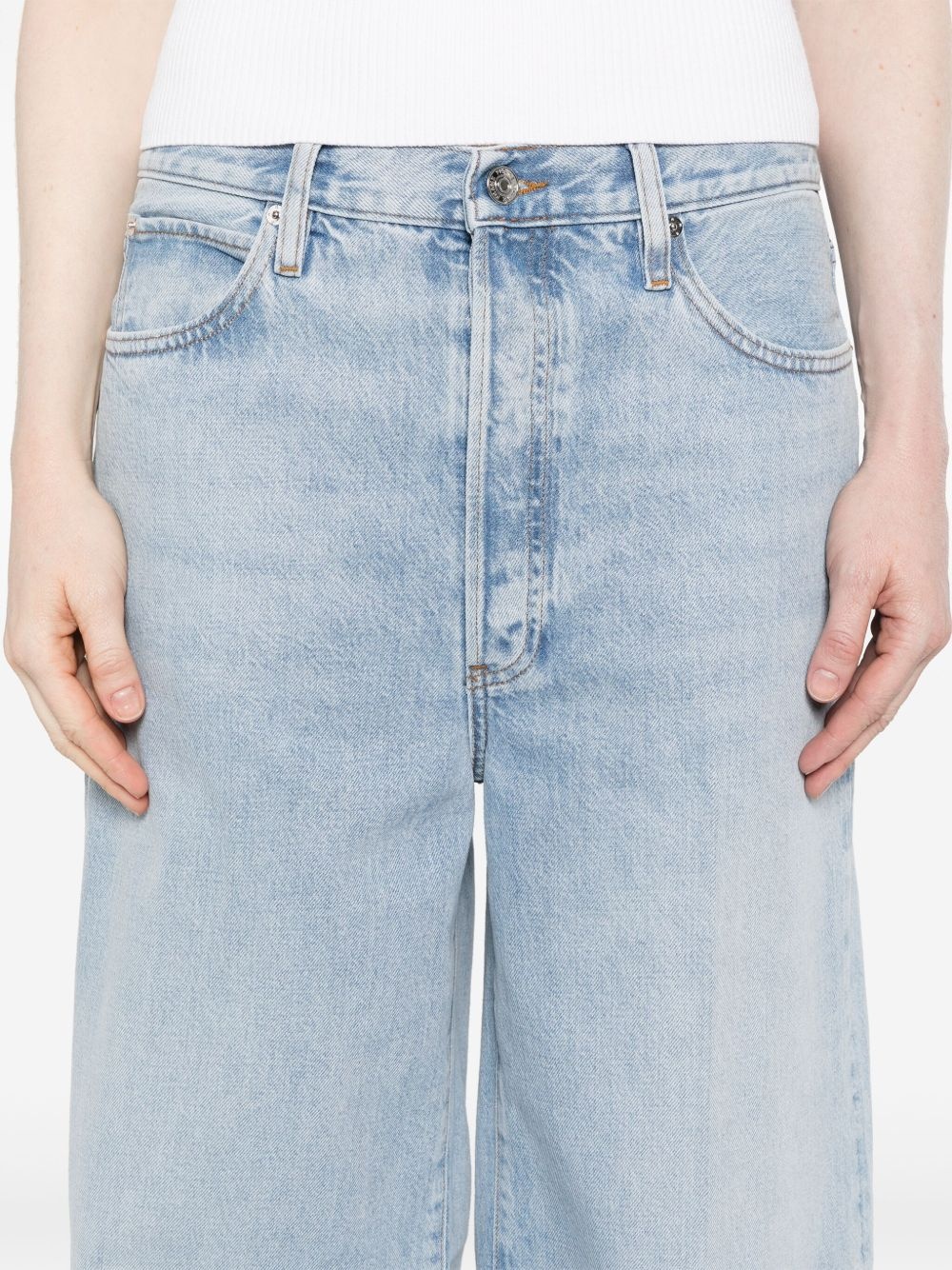 wide-leg jeans - 5