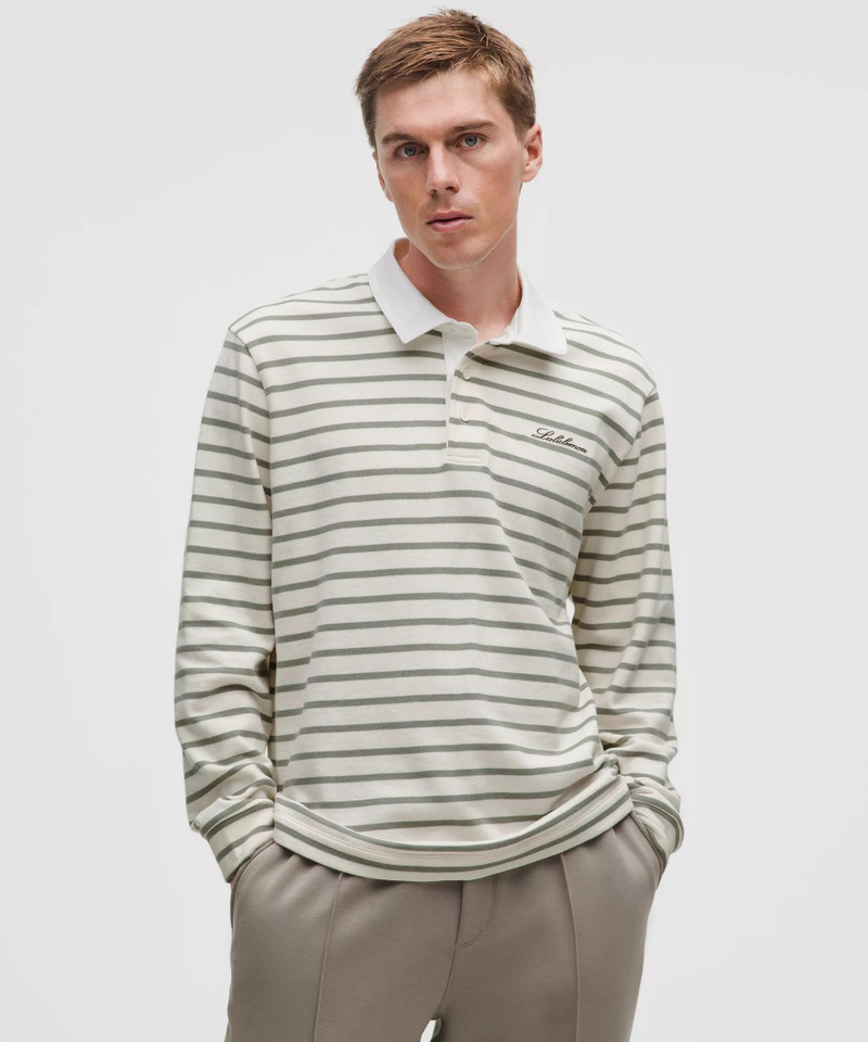 Long-Sleeve Rugby Shirt *Embroidery 1