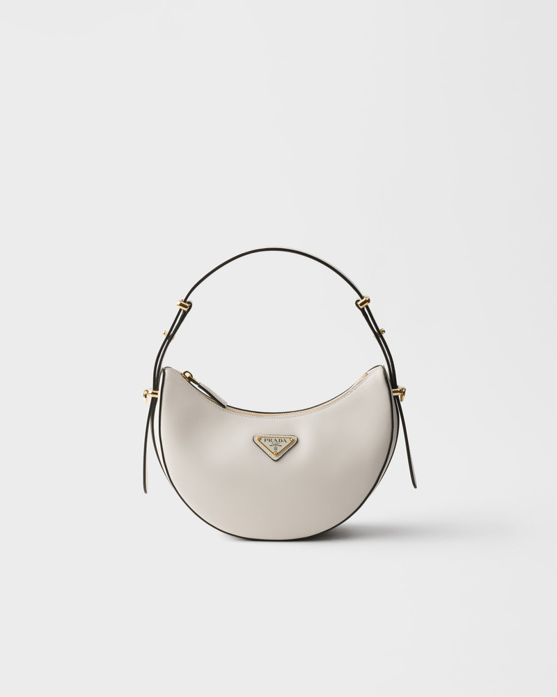 Prada Arqué mini leather shoulder bag 1