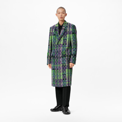 Louis Vuitton Monogram Neon Check Coat outlook
