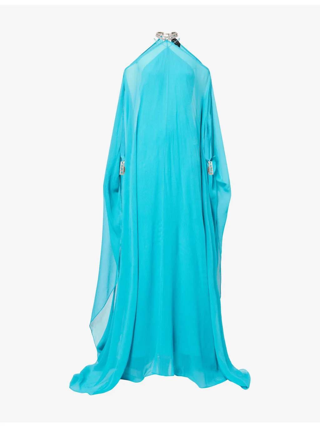 Sza Sza Silk Kaftan Maxi Dress - 1