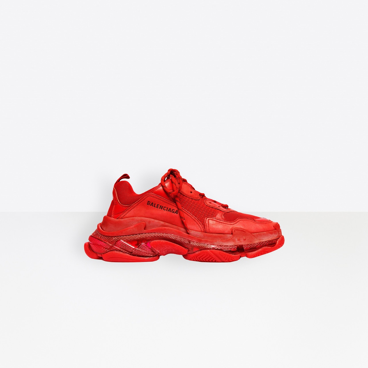 Triple S Clear Sole Sneaker - 1