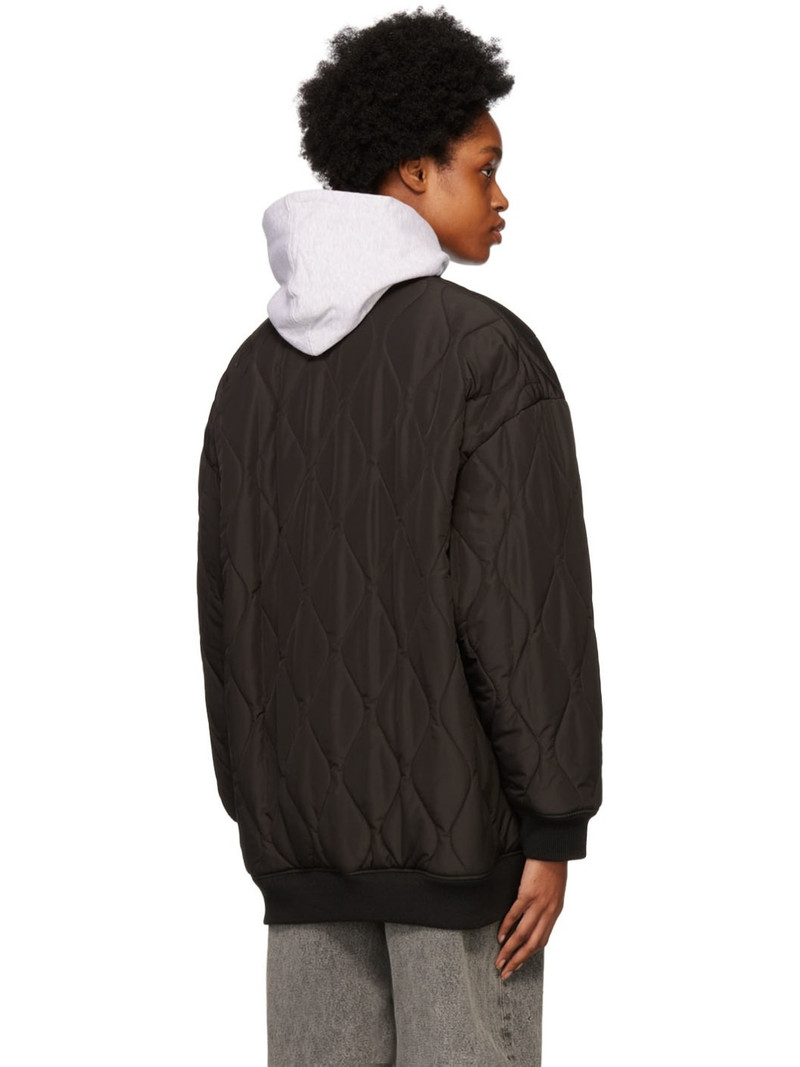 Black Quilted Jacket 3