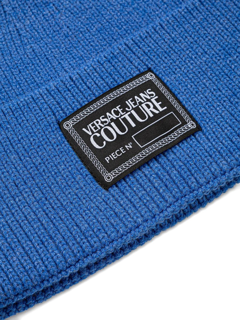logo-patch beanie hat 3