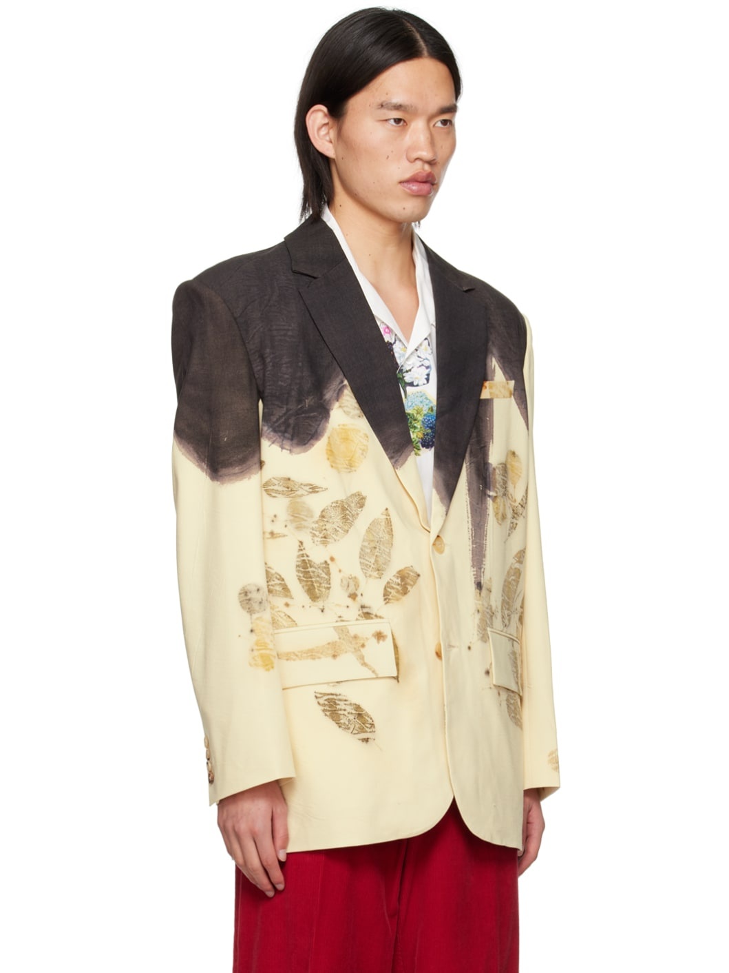 Off-White Plant-Dyed Blazer - 2