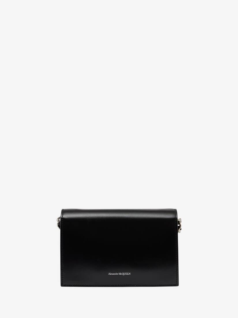 Women's Small Skull Bag in Black - 4